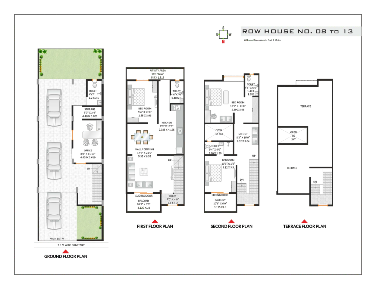 Anand forest 4bhk floor plan